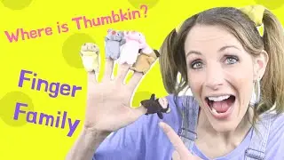 Where is Thumbkin | Five Finger Family | Nursery Rhymes for Kids