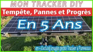 Tempête, Pannes et Progrès : Mon Aventure de 5ans avec mon Tracker Solaire DIY + Prototype Exclusif