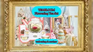TEABLOOM Blooming Tea Set | UNBOXING & REVIEW