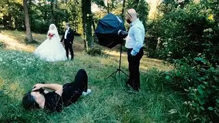 Dış Çekim — Kamera Arkası — Behind The Scenes — Gelin Damat — Wedding — Profoto — Drone