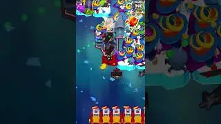 Wizard Paragon on the NEW Map - Bloons TD 6