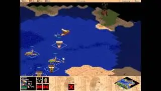 AoE1 Campaign - Part 7: Naval Battle (Ascent of Egypt)