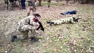Страйкбол.Бодрая тренировка. КСК 