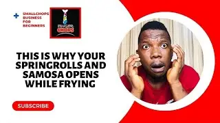 This is Why Your Springrolls and Samosa Opens While Frying