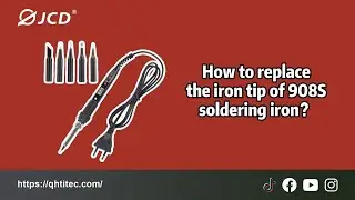 How to replace the iron tip of 908s soldering iron?#replacement #iron #solderingiron #hardware