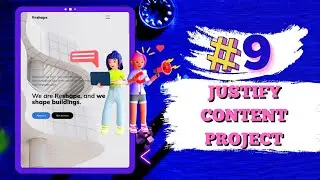 Flexbox Tutorial #9: Justify Content Project - | codingops