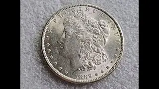 USA. 1 SILVER DOLLAR 1889 - MORGAN / SHINE !!!