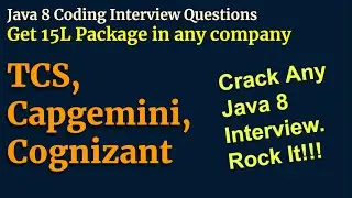 Java 8 Coding Interview Round Questions