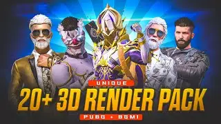 20+ Pubg 3d Character png Pack Free Download | Pubg 3d Characters Png Pack HD For Thumbnail | Part 2