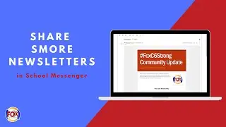 Share Smore in School Messenger
