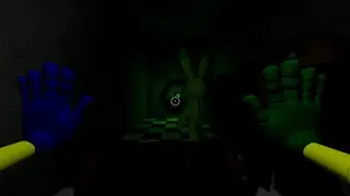 Poppy Playtime: Chapter 3 - Encounter with Hoppy Hopscotch + Catnap jumpscare