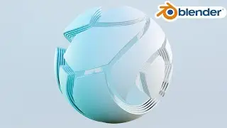 Abstract Sphere Animation In Blender 3D