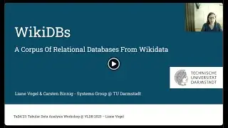 WikiDBs: A Corpus Of Relational Databases From Wikidata
