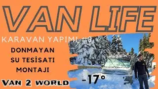 CARAVAN CONSTRUCTION #7 EASIEST PLUMBING -17 DEGREES NON-FROST WATER SYSTEM
