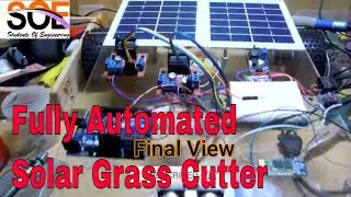 Smart Solar Grass Cutter mobile control |By Student Of Engineering