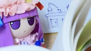 patchouli's studies #fumo #touhou