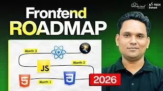 Frontend Developer Roadmap 2026 | Beginner to Pro Step-by-Step