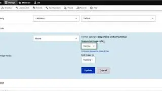 Drupal 8/9 demo Responsive media Image Formatter module