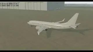 Boeing 737 MAX 8 X-Plane 11 test flight
