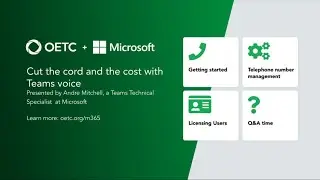 Webinar: Cut the cord and the cost with Teams voice