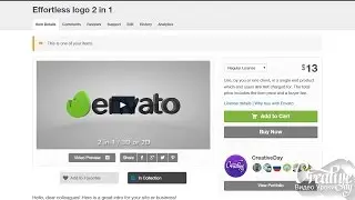Делаем Интро в Cinema 4D [envato edition]