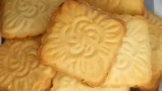 Самое простое Песочное печенье. Нежное, рассыпчатое