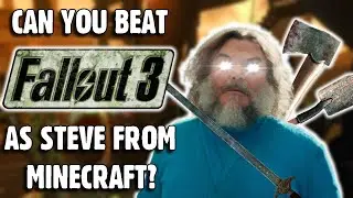 Can You Beat Fallout 3 As Steve From Minecraft?