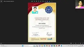 NPTEL DISCIPLINE STAR CERTIFICATE | JAN - APR 2024