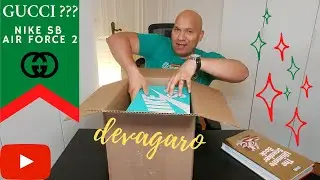 Nike SB Air Force 2 (Gucci Colorway???) - Unboxing