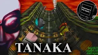 Tanaka - the Dystopian Anti-grav 3D Racer for Classic Mac OS. Strafe Around a Half-pipe of Hazards