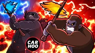 GODZILLA vs KONG - AXE FIGHT !!!