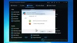 IObit Advanced SystemCare Free/Pro/Ultimate 7 - Auto Shut Down the Computer After Repair