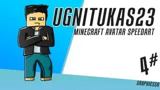 Ugnitukas23 - Minecraft Avatar Speedart 4# (w/ new intro)