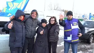 Единой колонной по главным улицам города