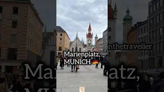 Marienplatz in Munich, Germany 🇩🇪 