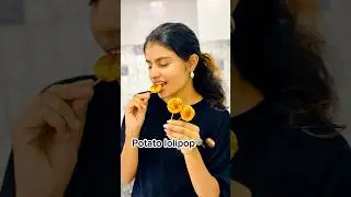 Crispy potato lollipop 🥔🍭|#shorts #cooking