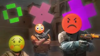 As PIORES MIRAS do CSGO! (WORST CROSSHAIR CHALLENGE)