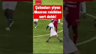 Fransa Cumhurbaşkanı Macron futbol oynadı 