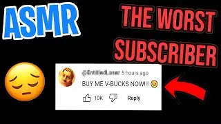 ASMR Fortnite 😔 Worst Subscriber Story Channel Update Relaxing Whispering Ramble 💤