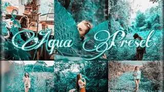 Lightroom Mobile Presets Free DNG | Aqua Preset |Aqua And Orange Preset | New Aqua Preset