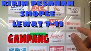 Cara kirim pesanan shopee lewat seven Eleven taiwan