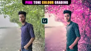 Pink Tone Colour Grading || Lightroom Colour Grading Photo Editing Tutorial In Hindi || MAXX EDITOR