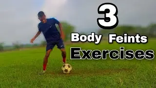 3 Simple Exercises To Improve Your Body Feints In Football | Simal Football Skiller