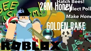 Getting The GOLDEN RAKE In Bee Swarm Simulator | BSS | Roblox