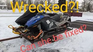 Rebuilding a 2006 Ski-Doo Rev 800 Summit Pt 1