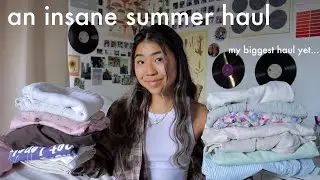 SUMMER HAUL 2021 // the perfect summer wardrobe
