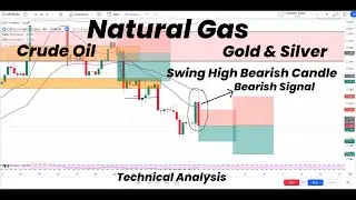 Natural Gas Bearish Signal| Swing High Bearish Candle|Gold | Silver | Crude Oil | Technical Analysis
