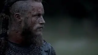 King Aelle Mercia og Jarl Borg berjast við Ragnar. King Aelle Mercia and Jarl Borg fight King Ragnar