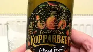 Kopparberg Mixed Fruit Tropical Cider Limited Edition Review