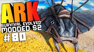 ARK Survival Evolved - UNDERWATER BASE MOD, MANTA RAY TAMING Modded #80 (ARK Gameplay)